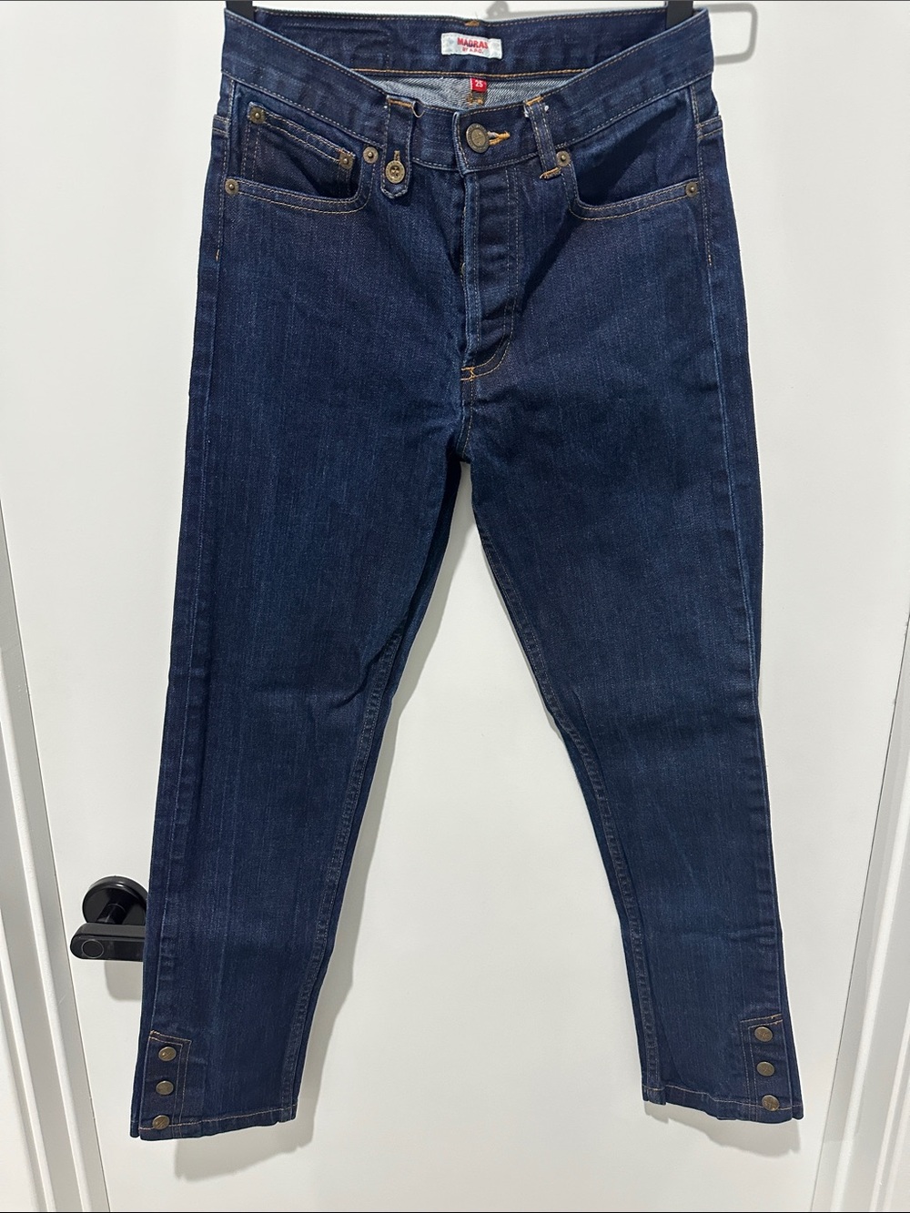 RARE MADRAS BY APC FRANCE JEAN TOUITOU JESSICA OGDEN DENIM JEANS